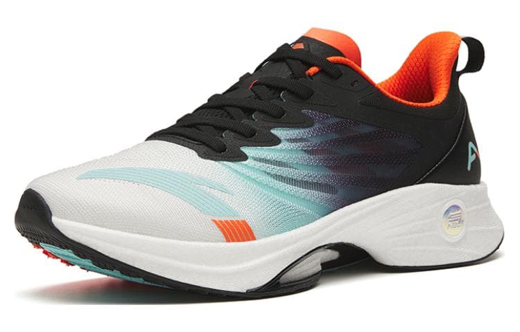 Anta MACH 3.0 Амортизаторы Противоскользящие Устойчивые к истиранию низкие кроссовки Мужские белые светло-голубые