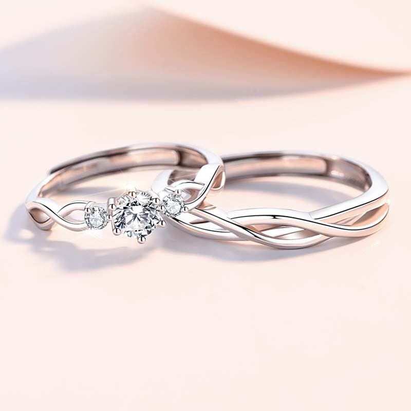 YINCHIE S925 Серебряные кольца унисекс