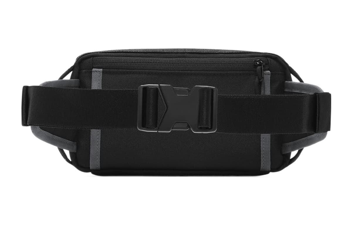 Сумка через плечо Nike из полиэстера на одно плечо, поясная сумка, поясная сумка, унисекс, черная