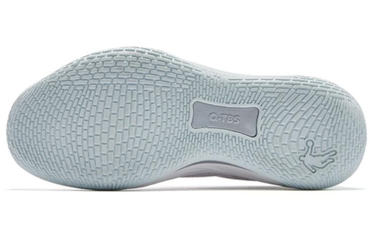 QIAODAN Poison Tooth Pro SE Баскетбольные кроссовки мужские низкие белые/голубые