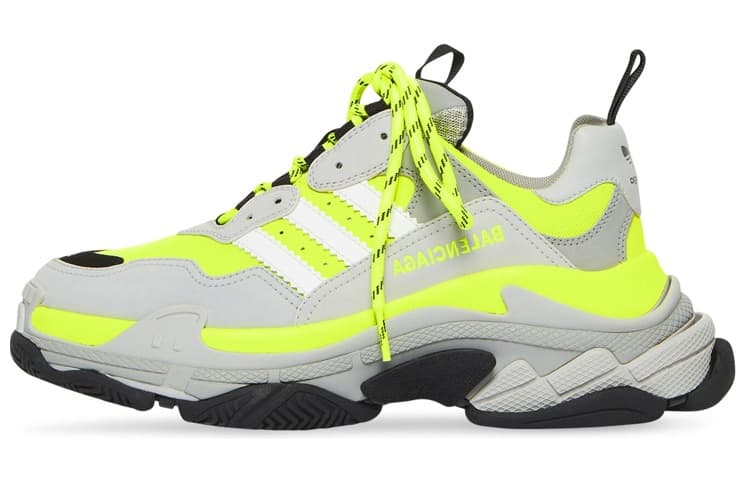 Balenciaga X Adidas Triple S Fluo Yellow