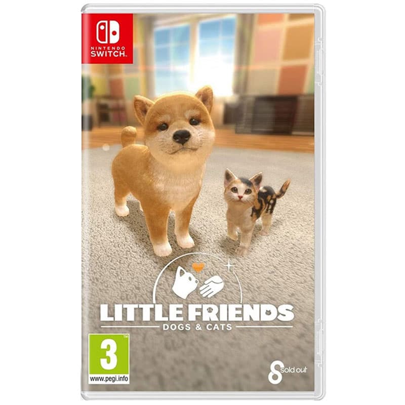 SWITCH Little Buddy, Pet Puppy Kitten Game Software Switch Game Cartridge