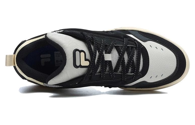 Винтажные баскетбольные кроссовки FILA FUSION, цвет «Черно-серый»