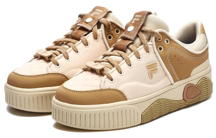 Женские туфли для скейтбординга FILA FUSION Stack, бежевый коричневый