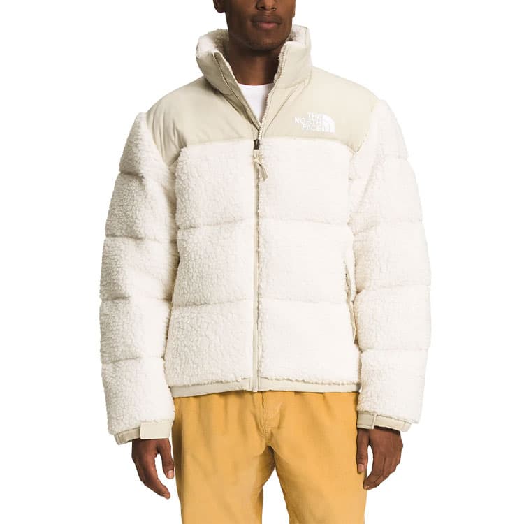 Пуховик Нупцзе THE NORTH FACE с высоким ворсом 600, наполнитель из переработанной водоплавающей птицы