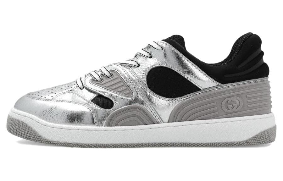 GUCCI Basket Panelled Sneakers