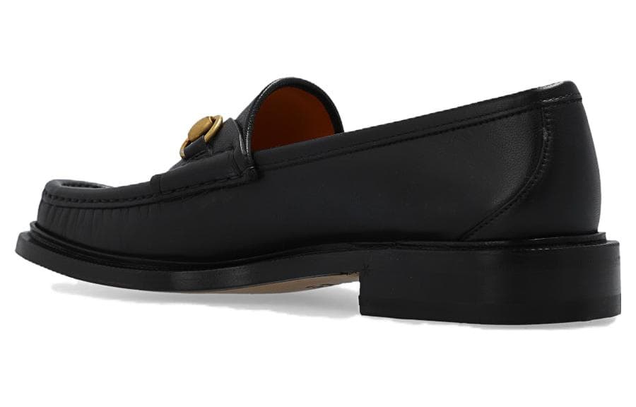 Лоферы GUCCI Horsebit, черные