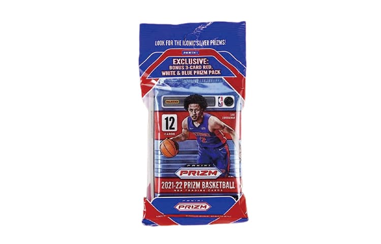 PANINI NBA Player Character 2021 22 Prizm Basketball Oversized Bag, Basketball Sports Cards 1 Box 6 Pack 24 Cards