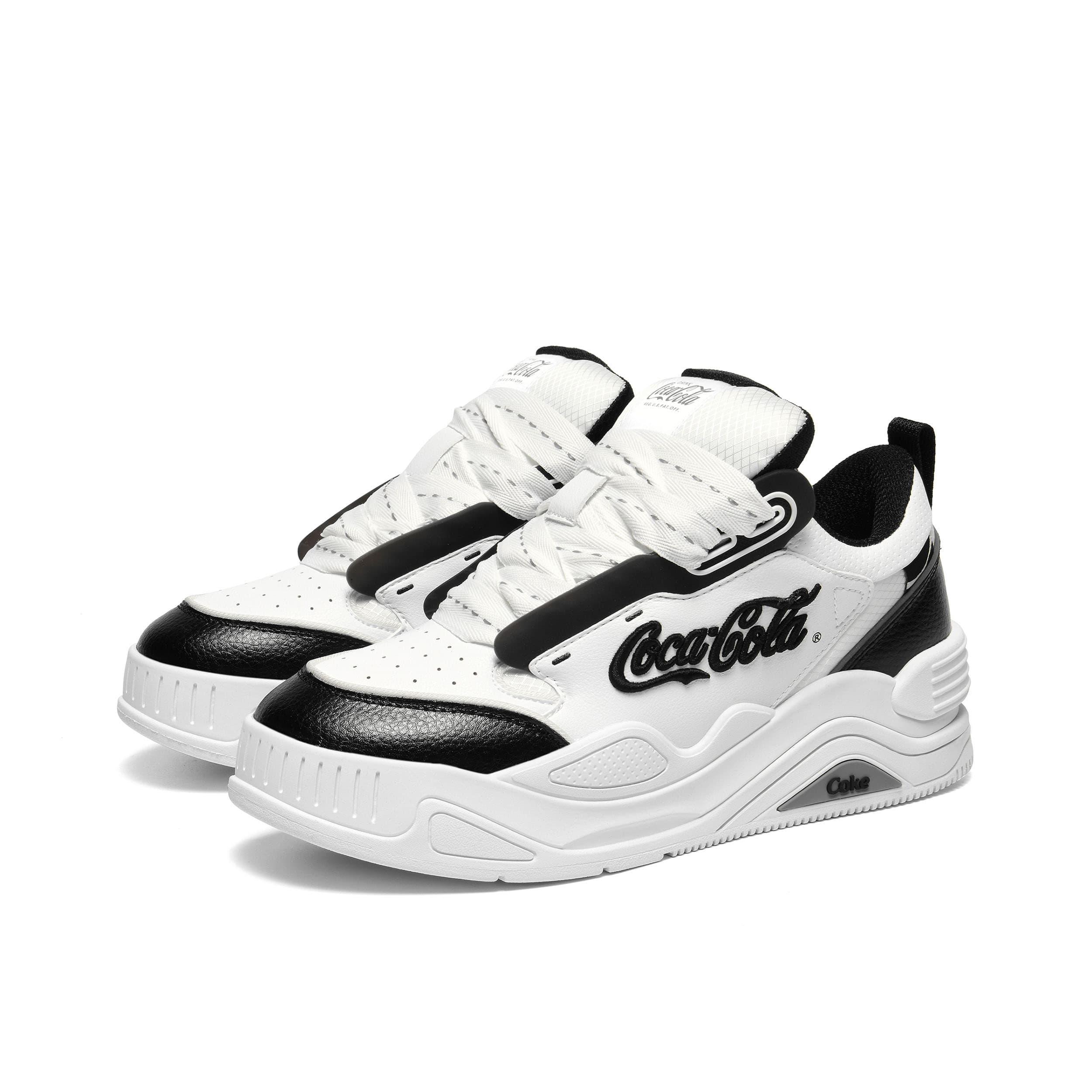 Coca Cola Puffy Shoes Низкие стильные туфли для скейтбординга унисекс, белые