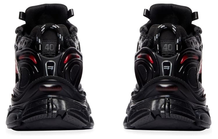 Balenciaga Runner Graffiti Черный Красный