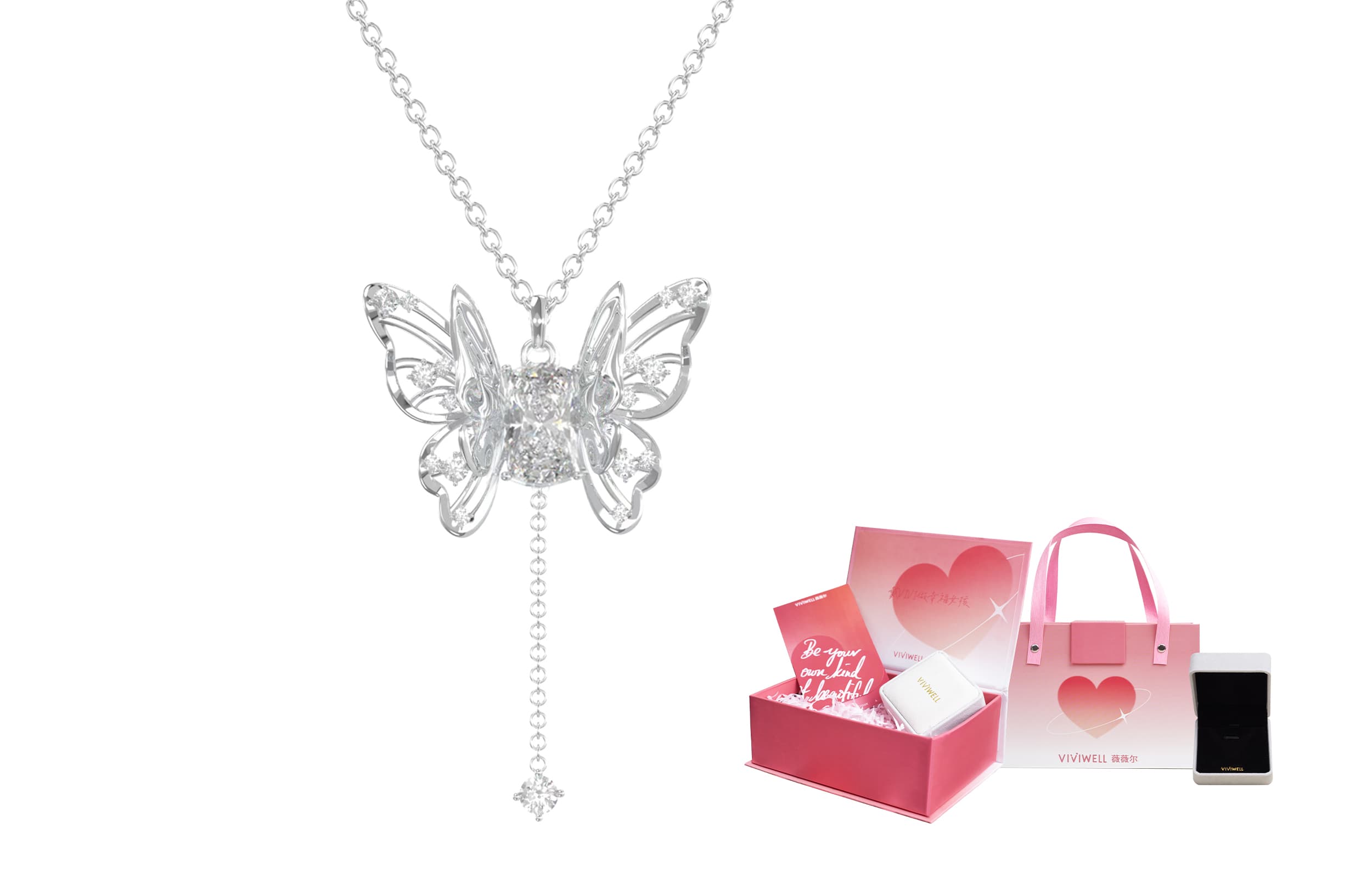 Женские ожерелья VIVIWELL нишевого дизайна