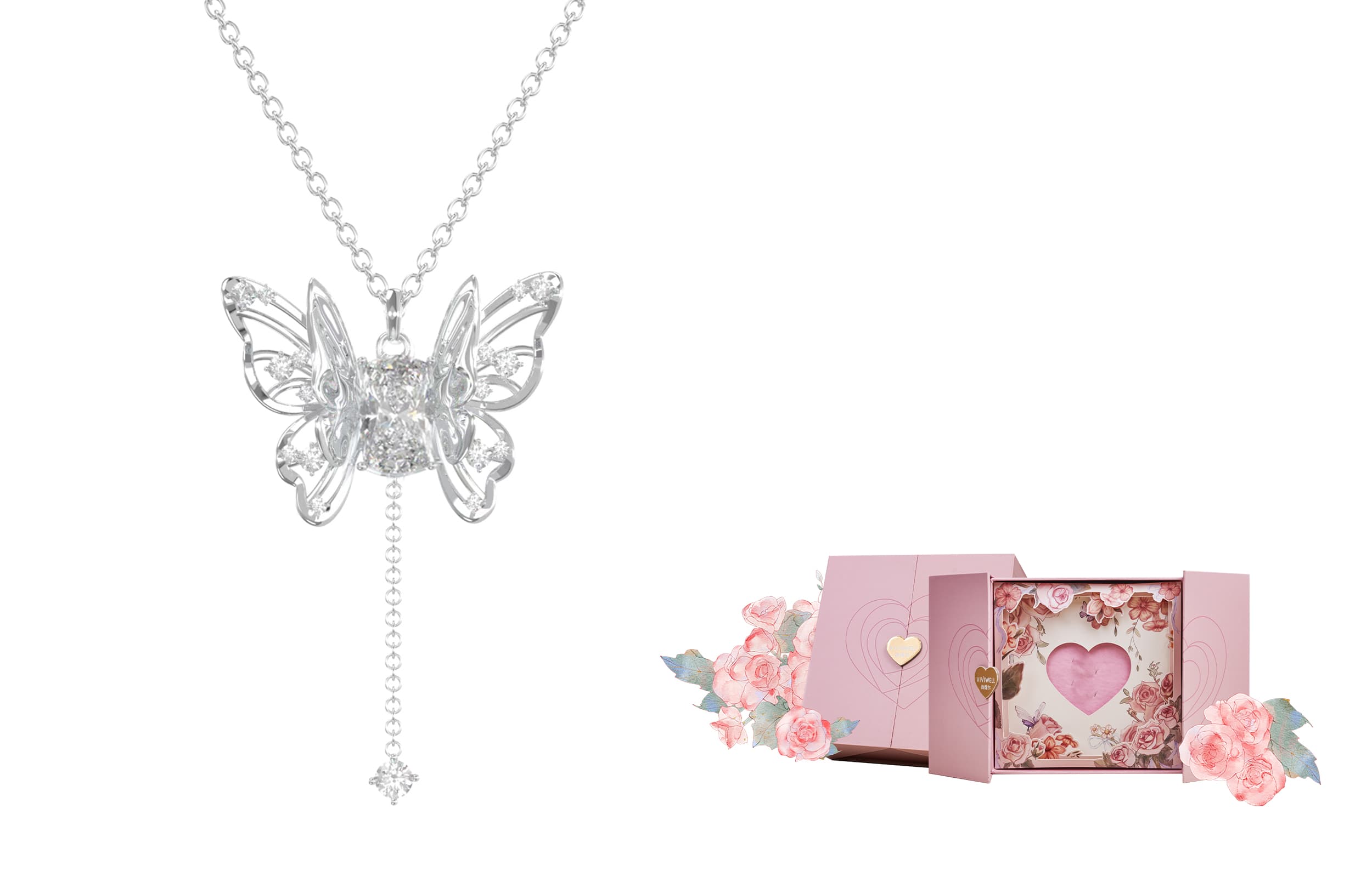 Женские ожерелья VIVIWELL нишевого дизайна