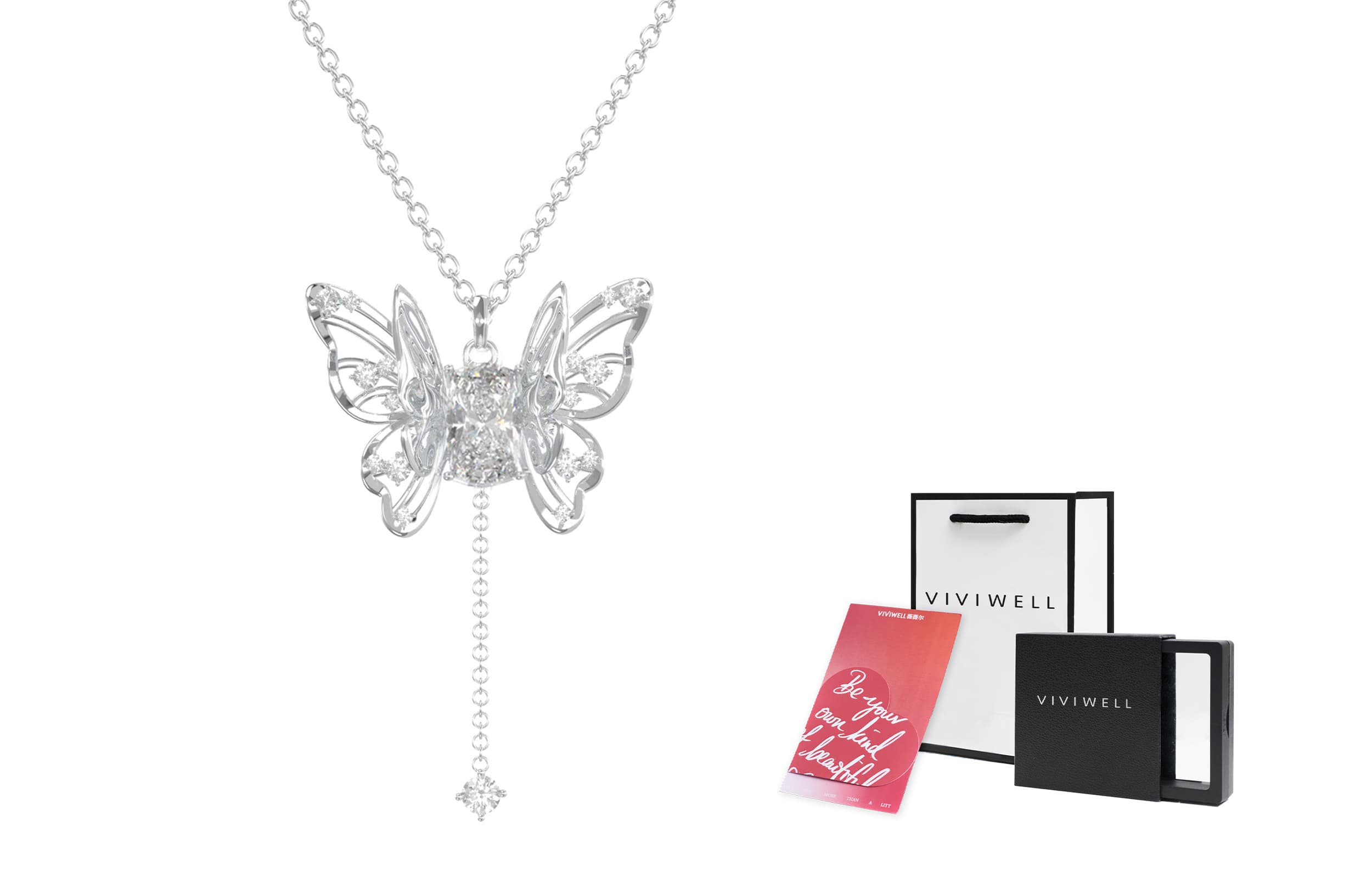 Женские ожерелья VIVIWELL нишевого дизайна