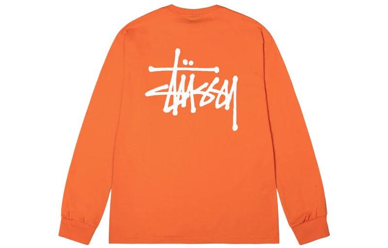 Stussy Basic Pigment Dyed Long Sleeve Tee