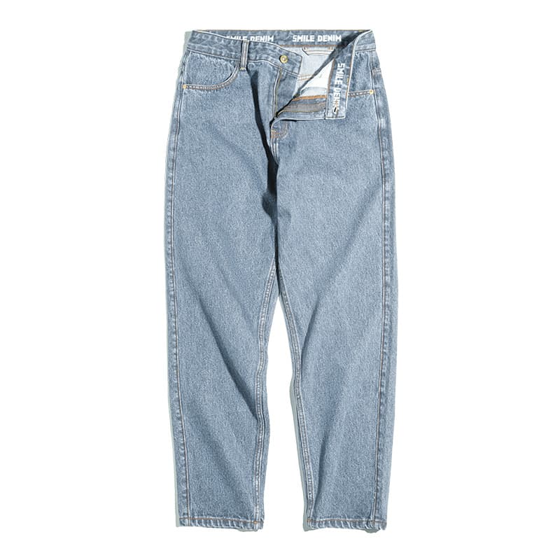 MADEN Ivy Preppy Jeans Spring Summer Unisex