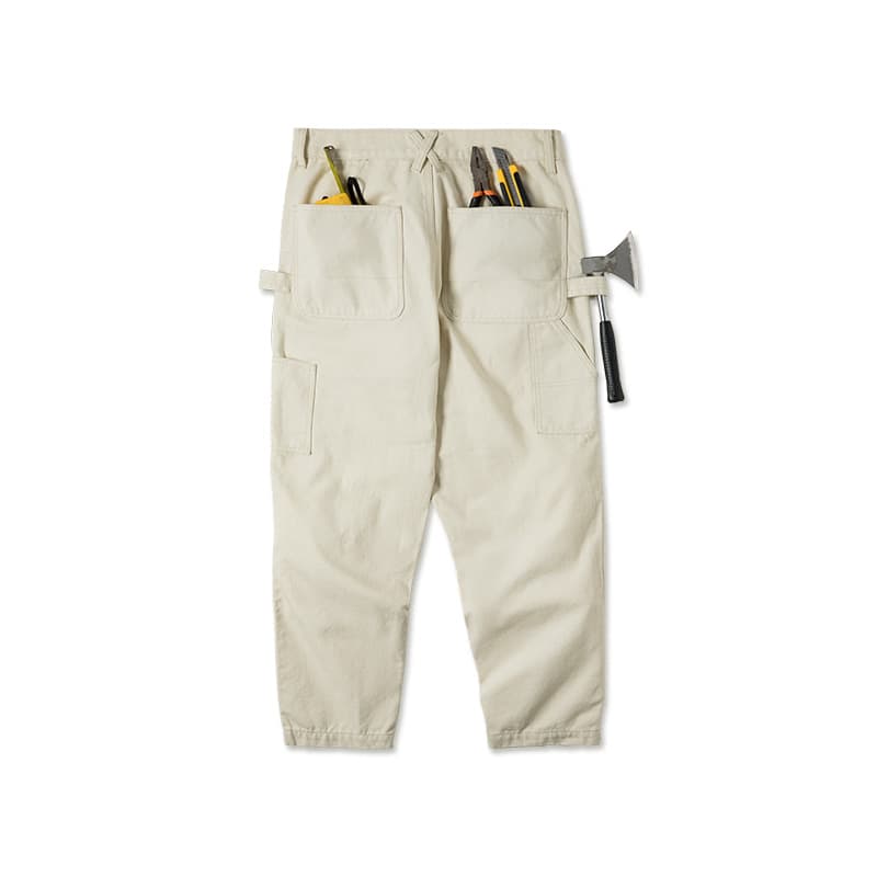 MADEN Джинсы мужские цвета экрю