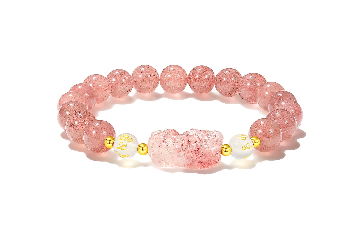 IWE кварцевые нефритовые обсидиановые браслеты унисекс