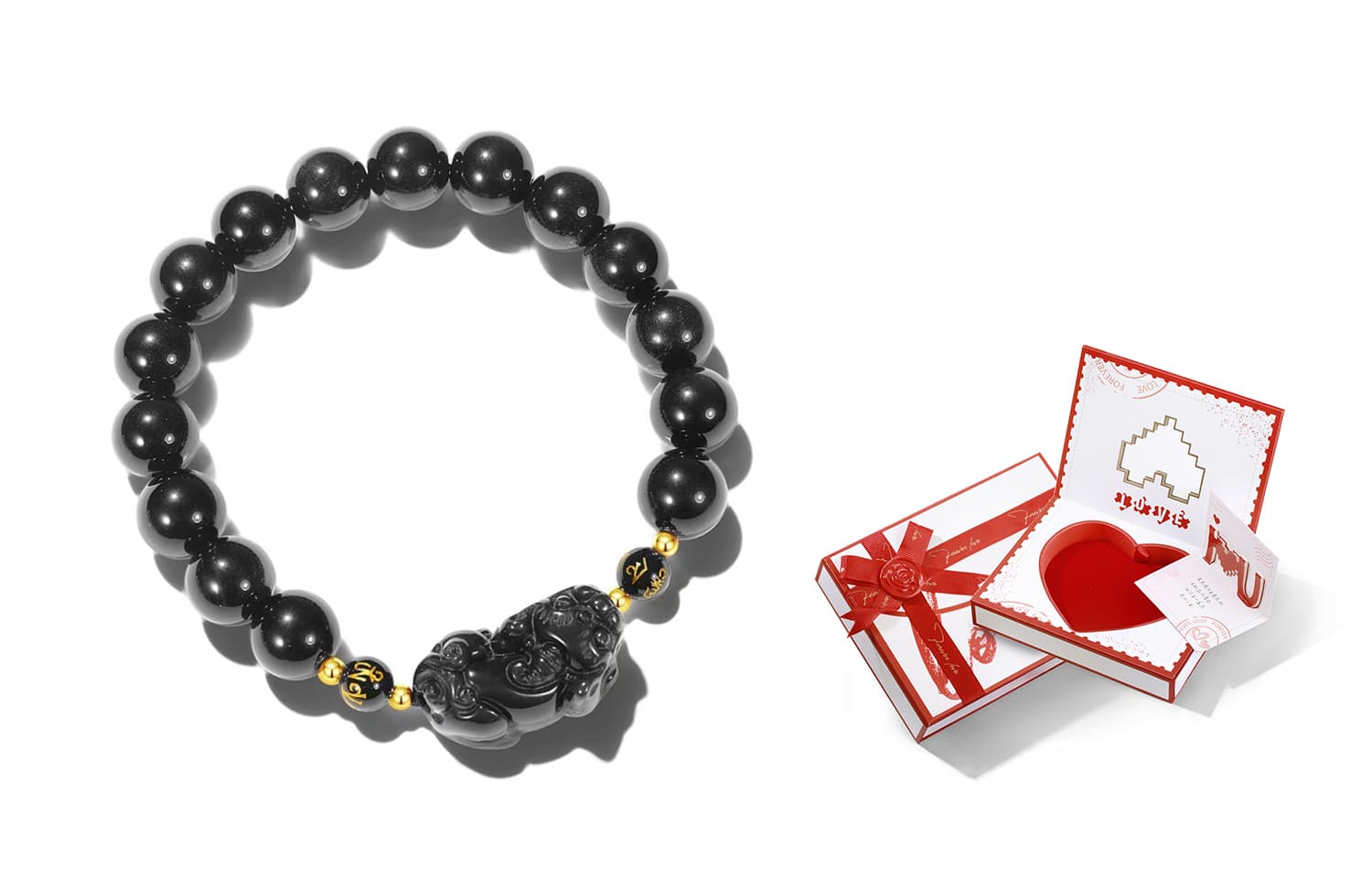 IWE кварцевые нефритовые обсидиановые браслеты унисекс