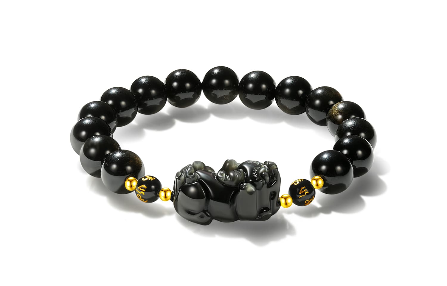 IWE кварцевые нефритовые обсидиановые браслеты унисекс