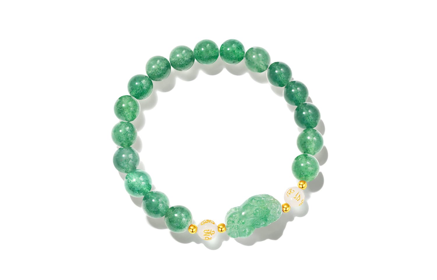 IWE кварцевые нефритовые обсидиановые браслеты унисекс