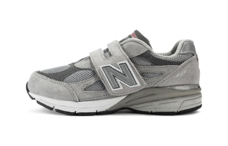 New Balance NB 990 V3 BP Cushioning, Wear Resistant Low top Running Shoes Gray Children Aged 3 7 Years Old