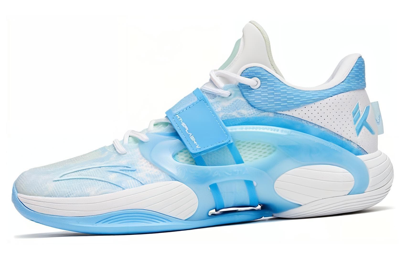 ANTA KT SPLASH V Баскетбольные кроссовки мужские низкие синие/белые