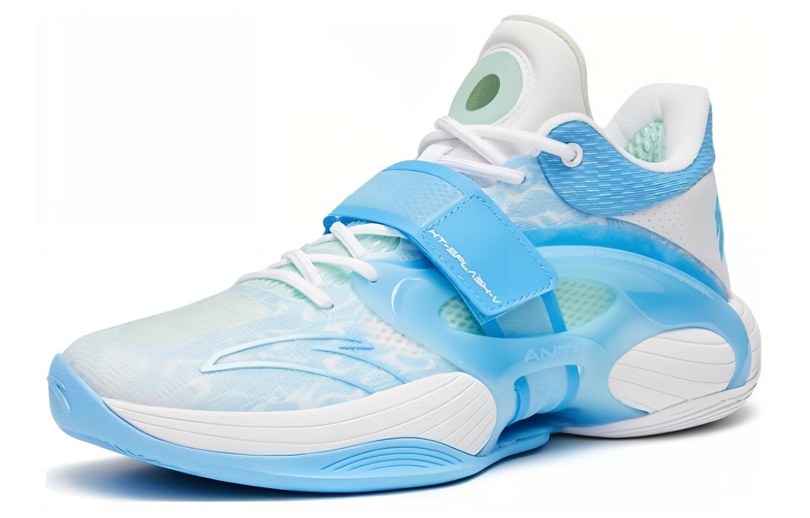 ANTA KT SPLASH V Баскетбольные кроссовки мужские низкие синие/белые