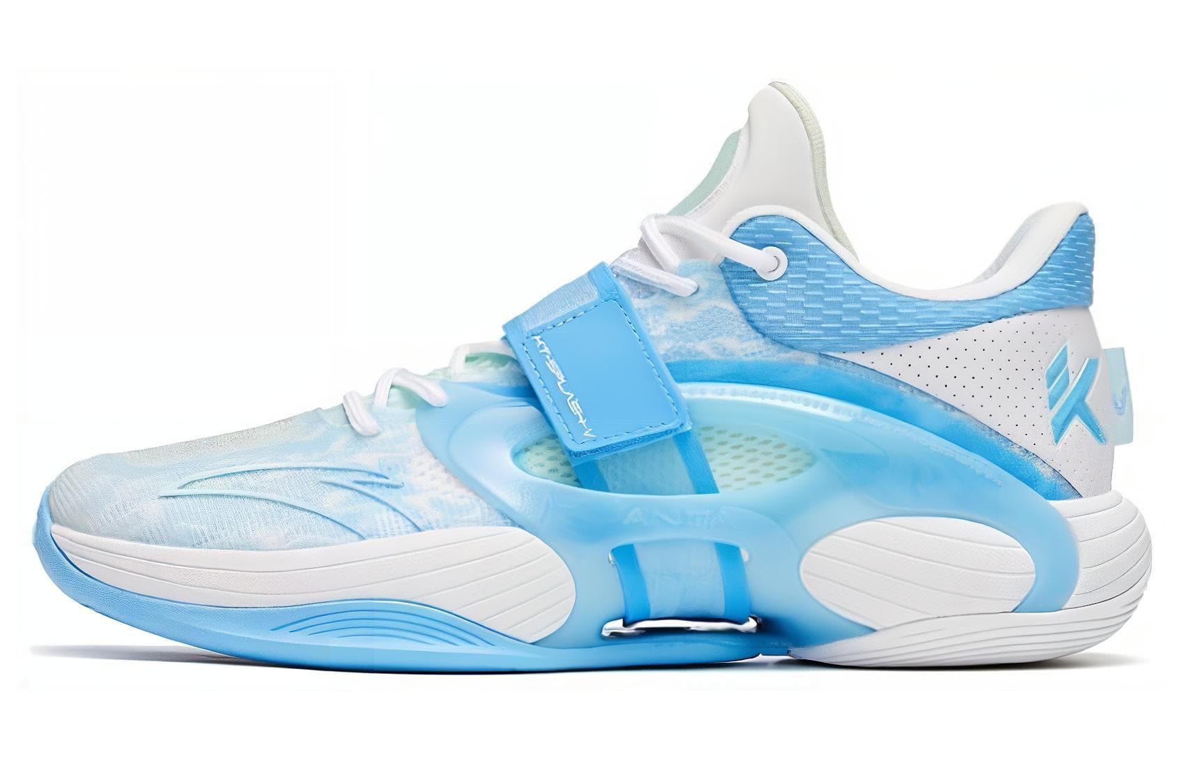 ANTA KT SPLASH V Basketball Shoes Men's Low top Blue/White