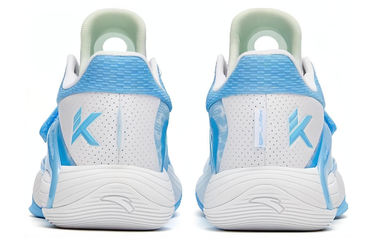 ANTA KT SPLASH V Баскетбольные кроссовки мужские низкие синие/белые