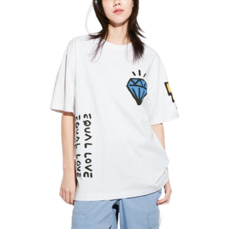 UNIQLO Футболки унисекс белые