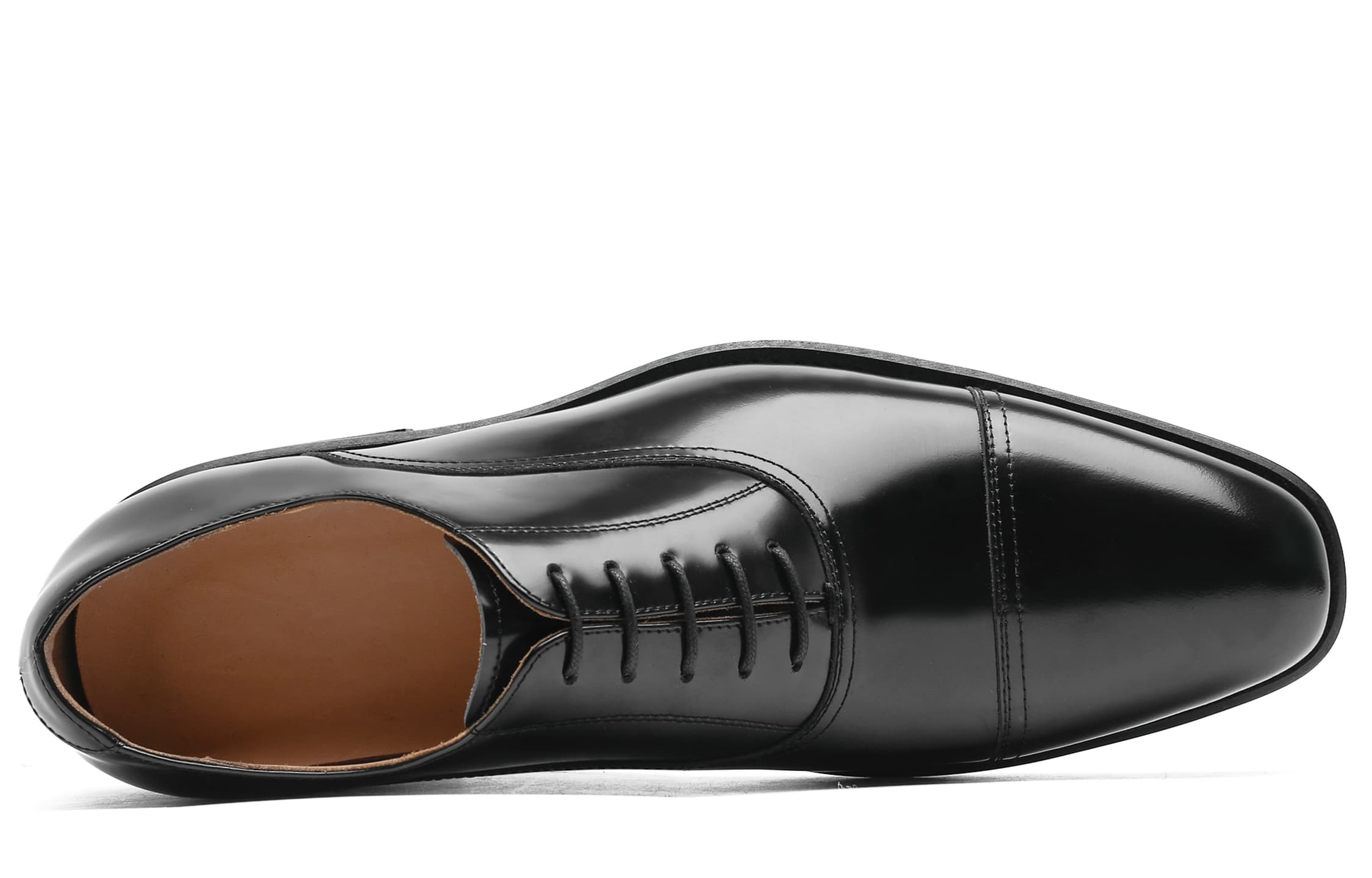 Desai Повседневная кожаная обувь Мужские низкие кеды черные