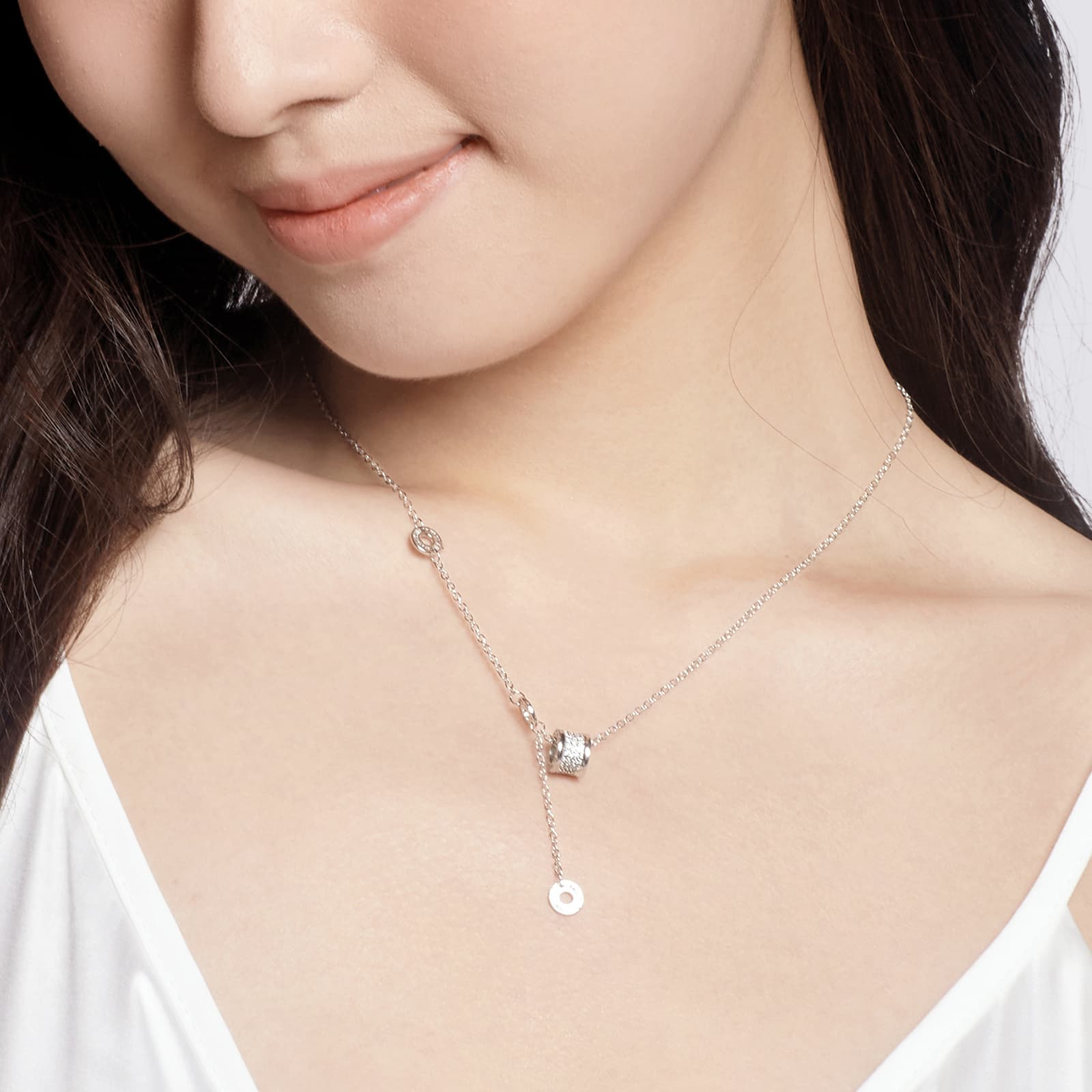 Ожерелья из стерлингового серебра 925 пробы ERROR, женское серебро