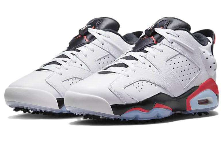 Air Jordan 6 Retro Low Golf, белый инфракрасный порт