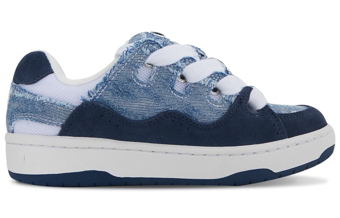 Ollieskate Низкие туфли для скейтборда унисекс Джинсовый синий