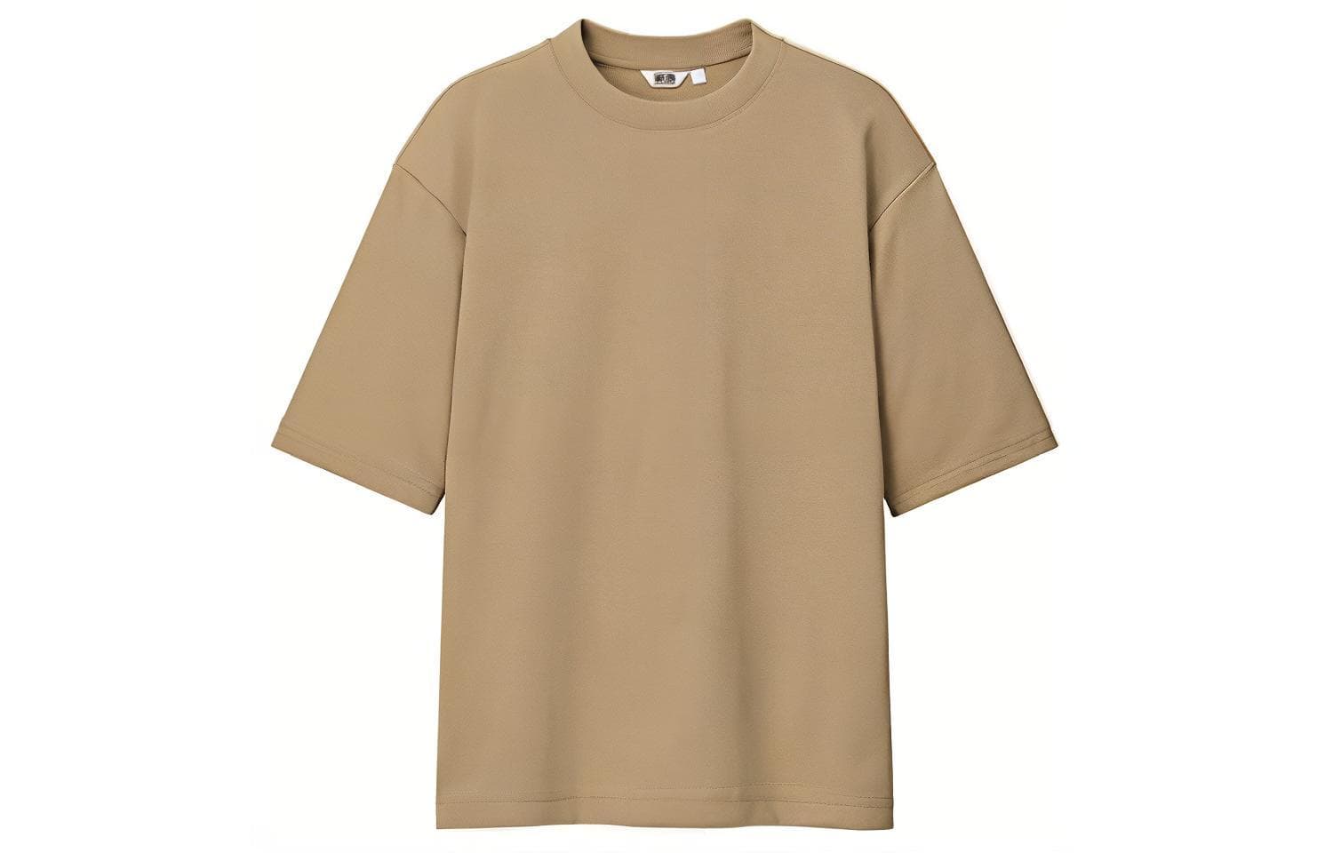 UNIQLO T Shirt Unisex Dark Beige