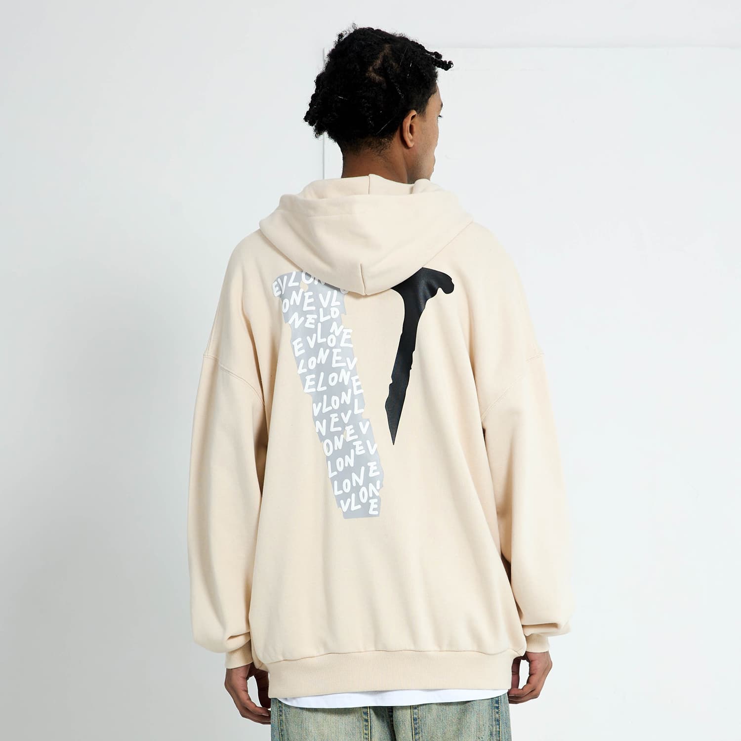 VLONE Толстовки Унисекс Бежевый