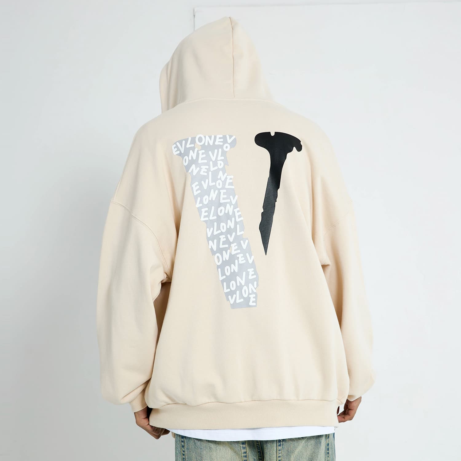 VLONE Толстовки Унисекс Бежевый