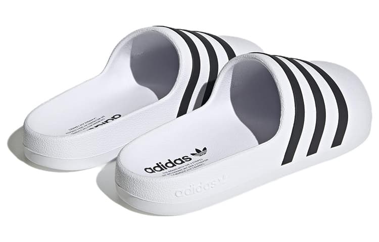 Adidas AdiFOM Adilette Slide Cloud White Core Черный Cloud White