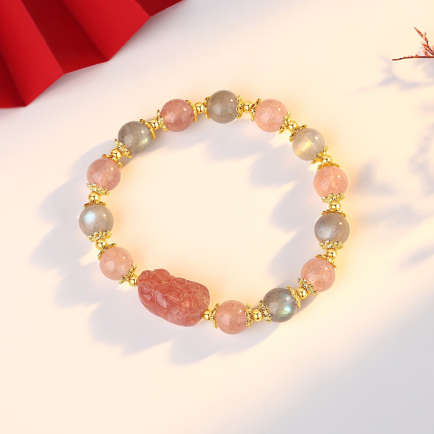 IWE кварцевые нефритовые обсидиановые браслеты унисекс