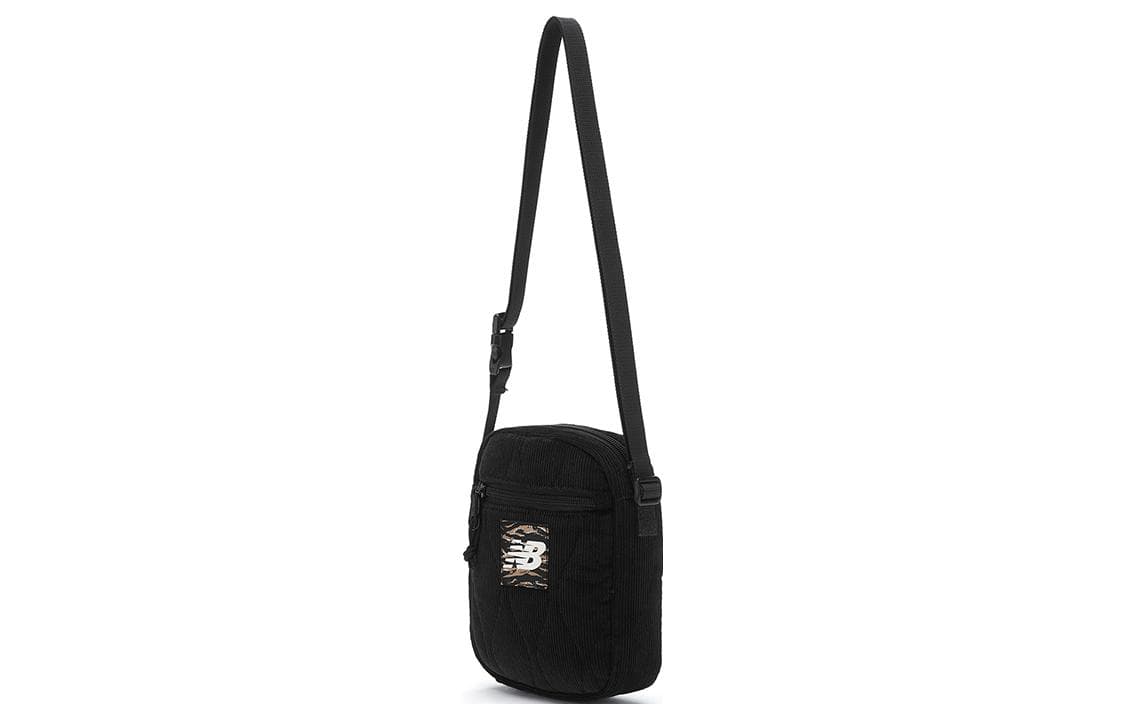 Тканевая сумка через плечо New Balance, сумка через плечо, обычный унисекс, черная