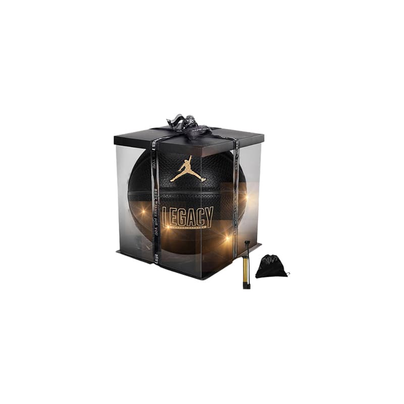 Jordan PU Basketball Black Gold, размер 7, тренировочные унисекс