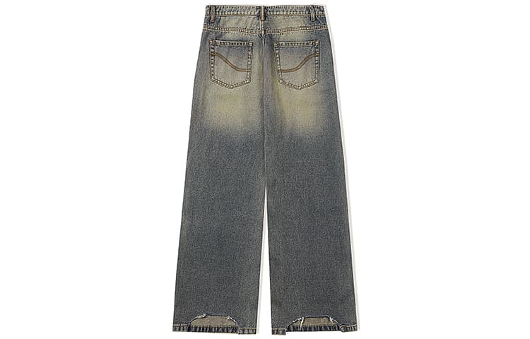 Джинсы DIMC унисекс винтажные синие