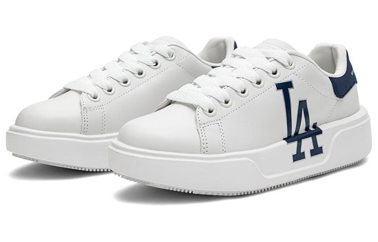 Классические низкие туфли для скейтборда MLB, унисекс, белый, синий