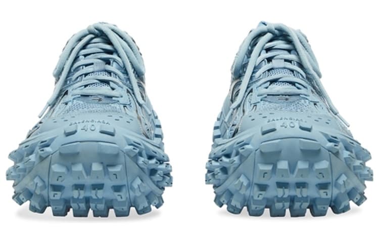 Кроссовки Balenciaga Bouncer, синяя сетка и нейлон