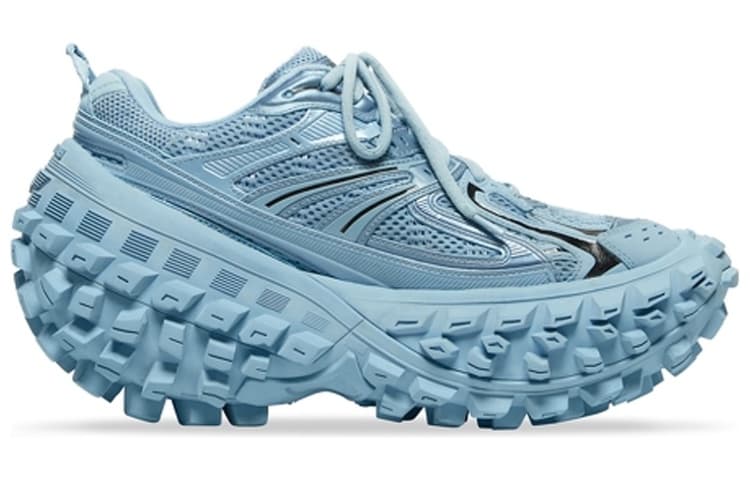 Кроссовки Balenciaga Bouncer, синяя сетка и нейлон