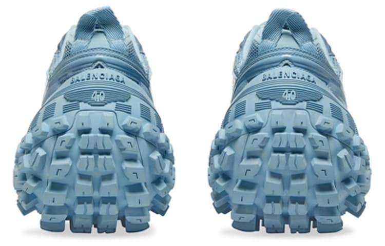 Кроссовки Balenciaga Bouncer, синяя сетка и нейлон