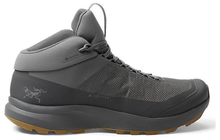Arcteryx Aerios FL 2 Mid GTX, нескользящая, устойчивая к истиранию уличная обувь со средним верхом, унисекс, серый