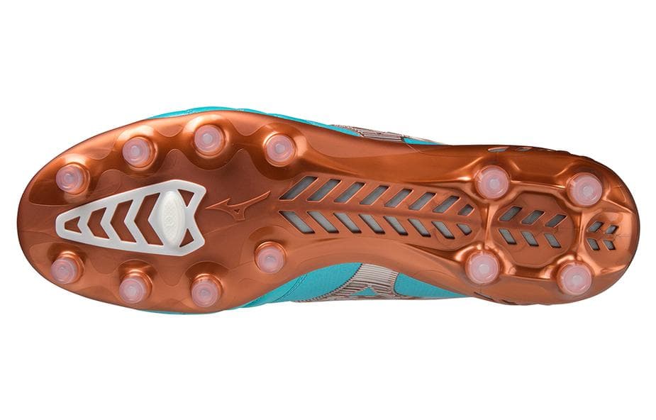 Футбольные бутсы Mizuno Morelia Neo III «Голубая медь»