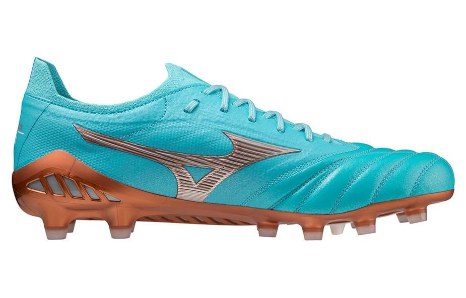 Футбольные бутсы Mizuno Morelia Neo III «Голубая медь»