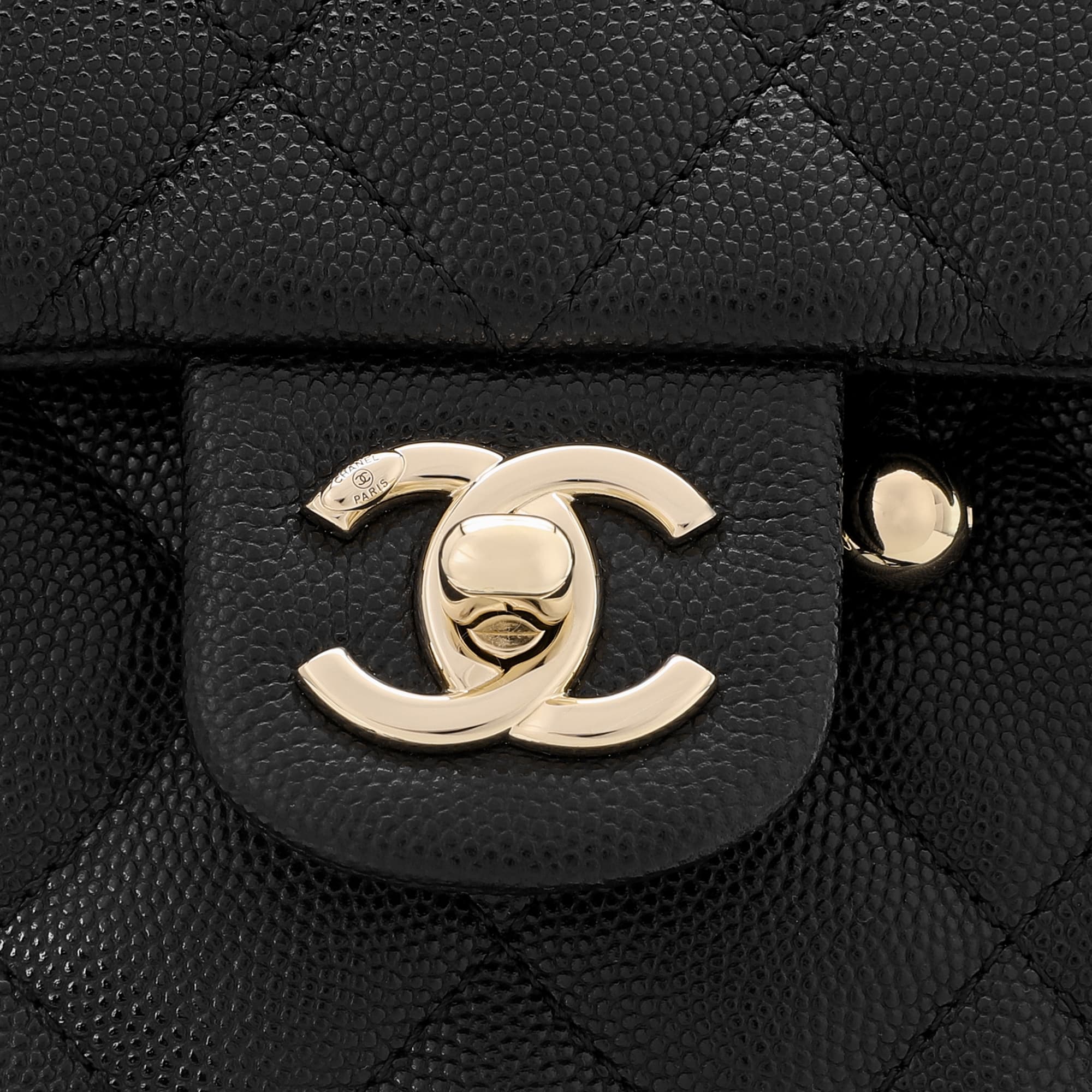 Маленький рюкзак CHANEL 23S из зерненой телячьей кожи, черный AS4058